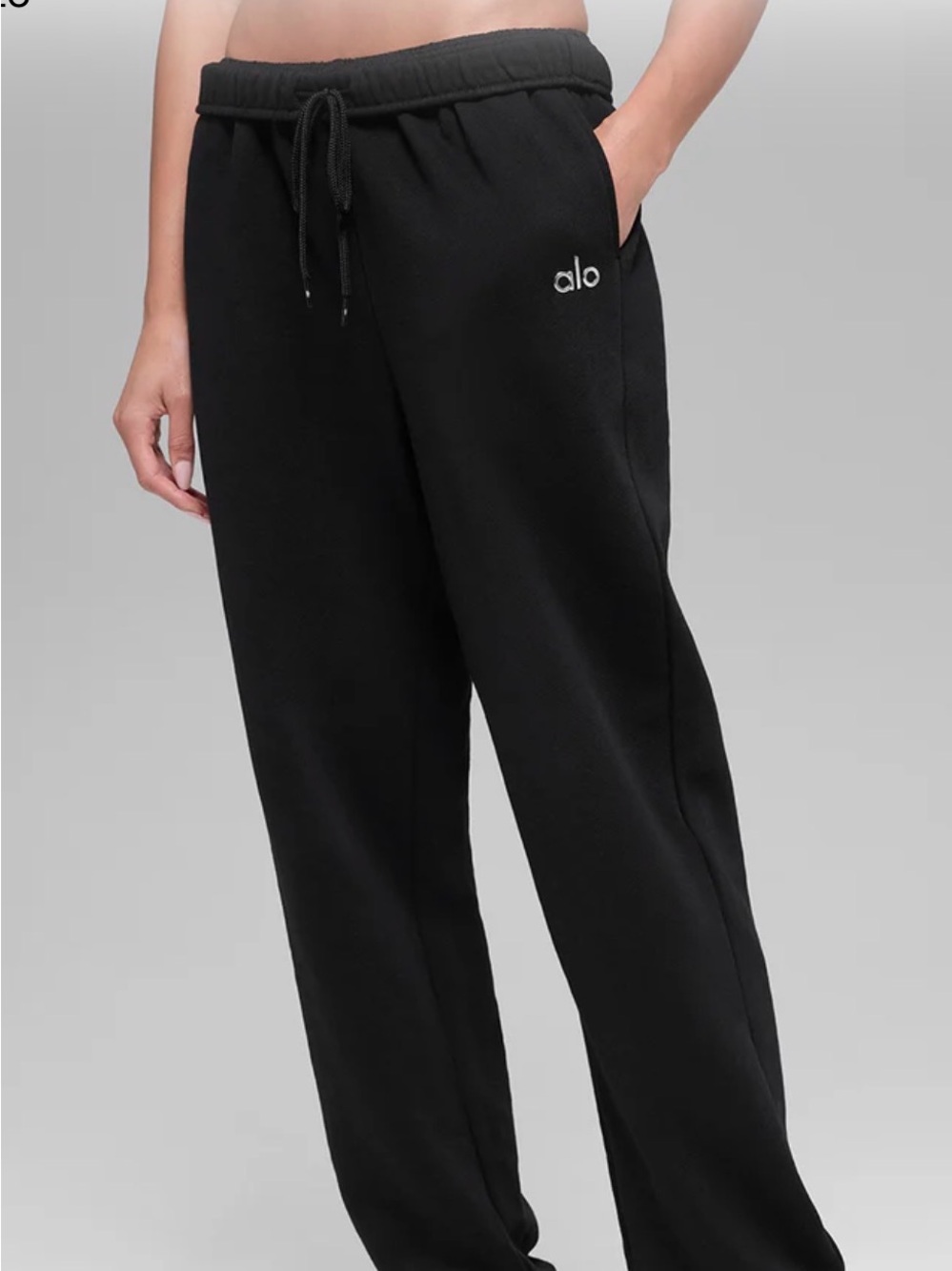 ALO ACCOLADE Sweatpant - Black
